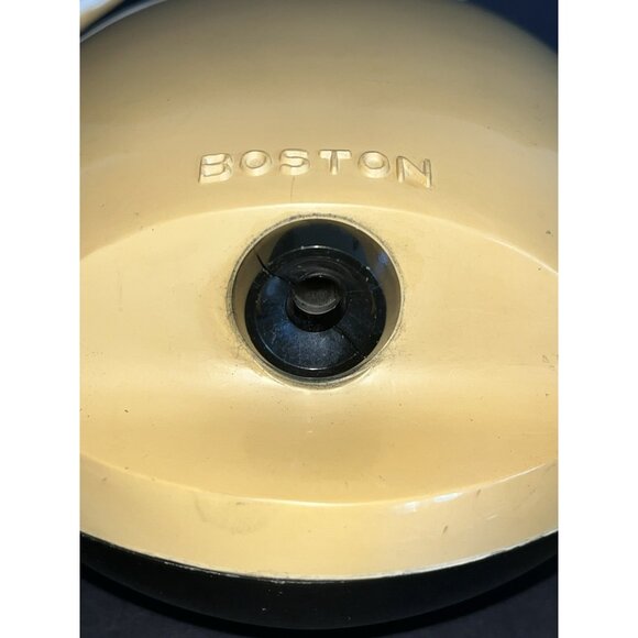 Vintage Boston Pencil Sharpener Electric MCM Egg Oval Shape AR5198 #16 WORKS - Picture 4 of 7